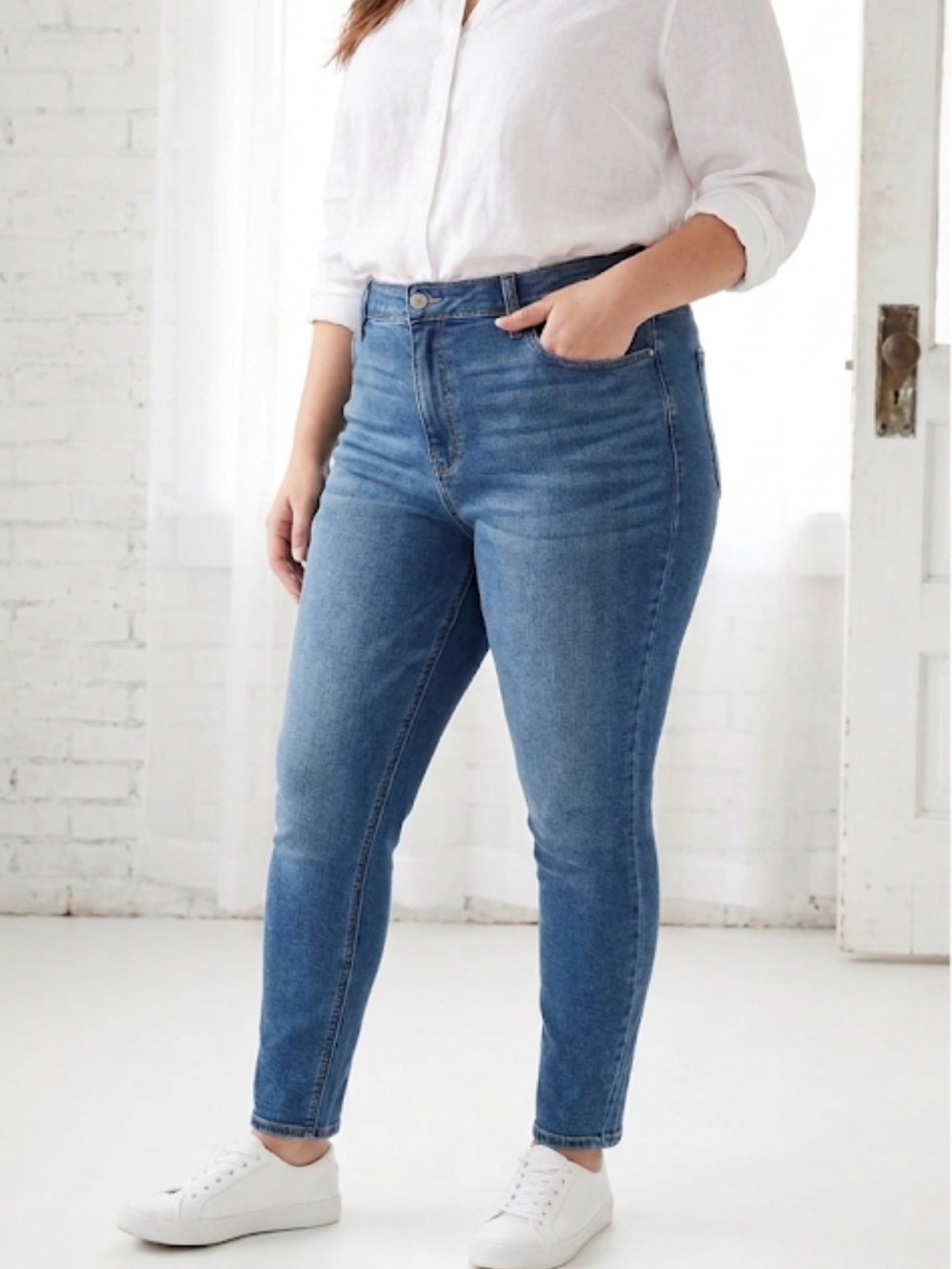 NWT Old Navy High Rise Wow Super Skinny Jeans Size 18 Petite